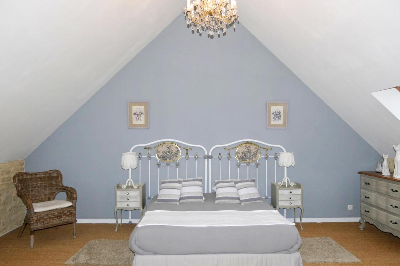 Les Perelles Bed & Breakfast Saint-Vigor-le-Grand Bagian luar foto