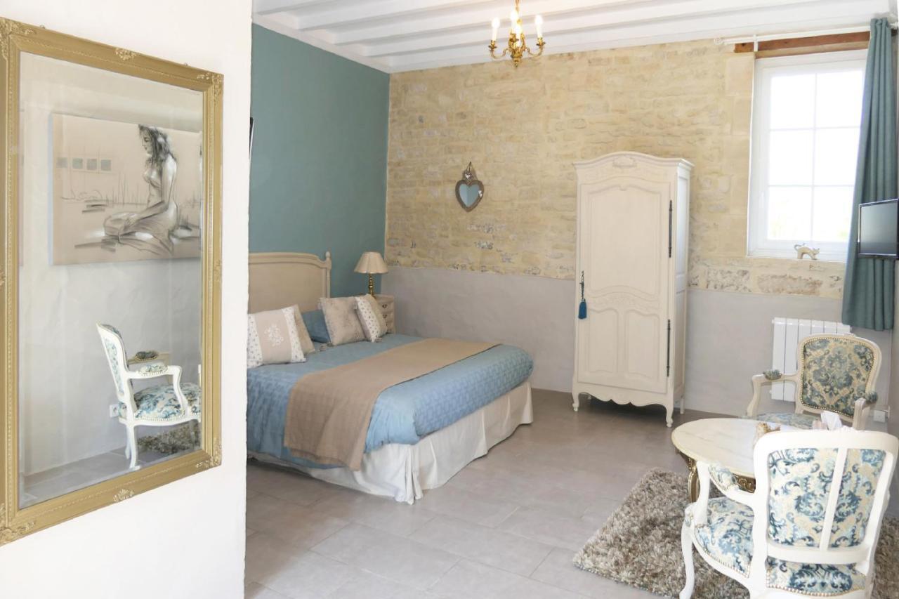 Les Perelles Bed & Breakfast Saint-Vigor-le-Grand Bagian luar foto