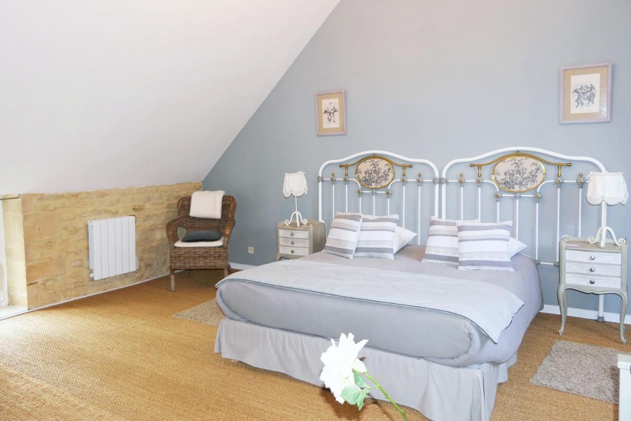 Les Perelles Bed & Breakfast Saint-Vigor-le-Grand Bagian luar foto